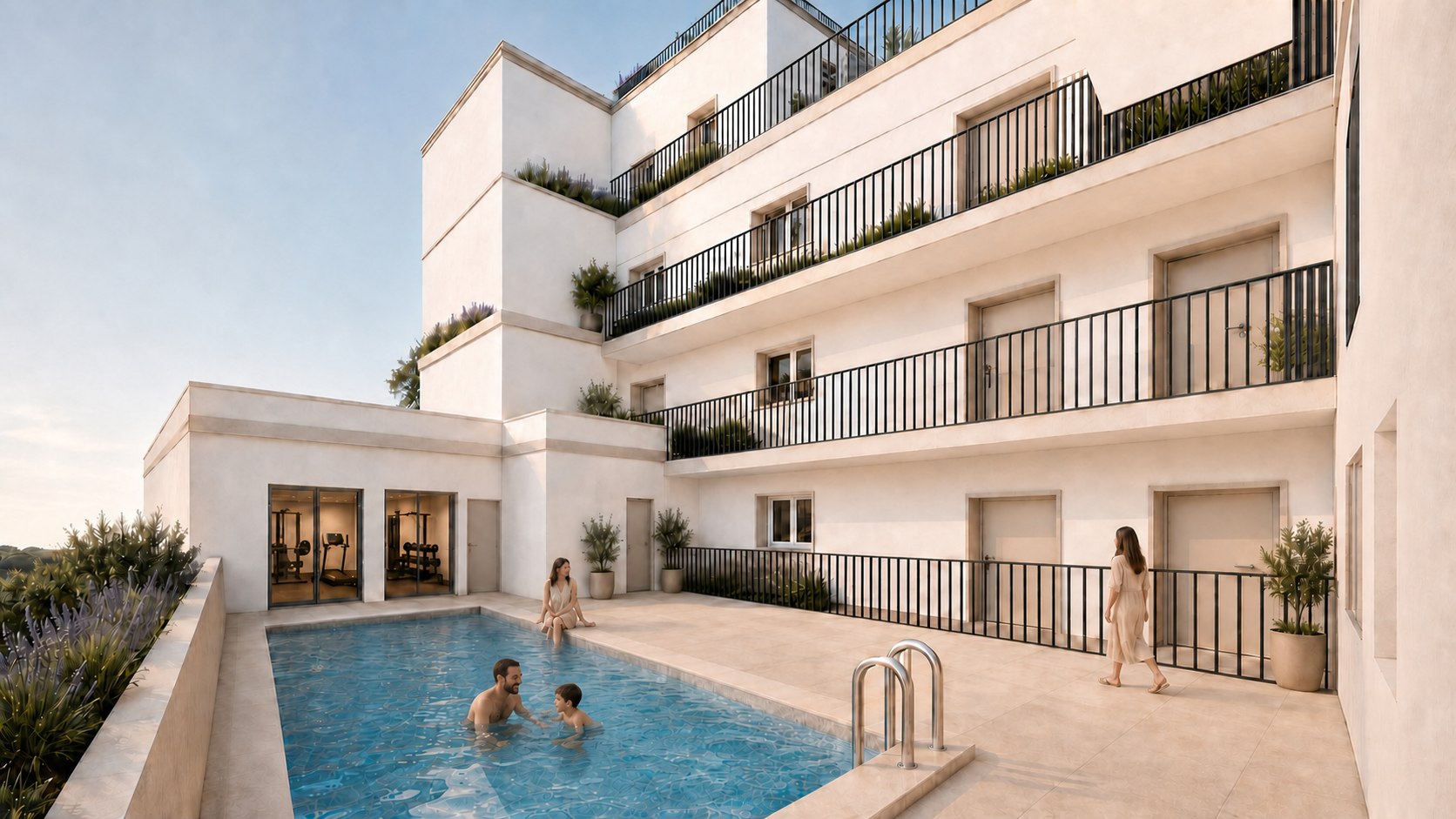 OBRA NUEVA EN LA ZUBIA  CON PISCINA CLIMATIZADA Y GIMNASIO.